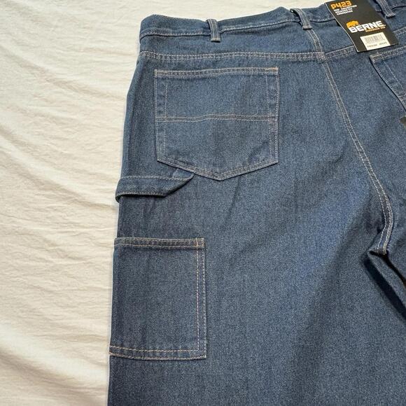 Berne 1915 Collection Relaxed Fit P423CSW Carpenter Jeans Men's 40x29 New - Picture 9 of 14